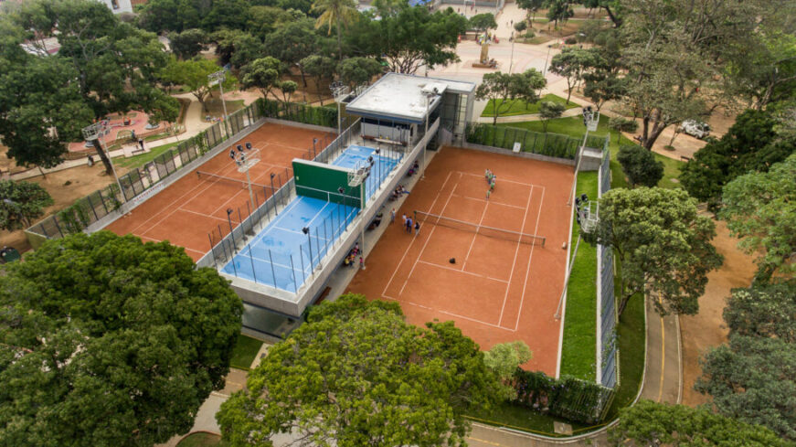 Canchas de tenis parque de Los Niños