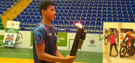 Inauguración de las Olimpiadas Intercomunales e Interveredales