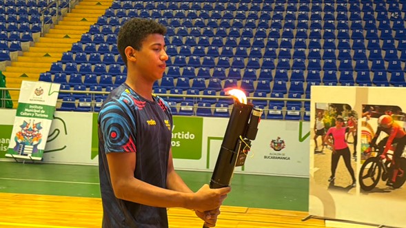 Inauguración de las Olimpiadas Intercomunales e Interveredales